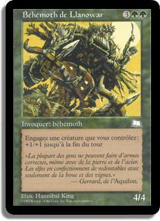 Béhémoth de Llanowar - Aquilon