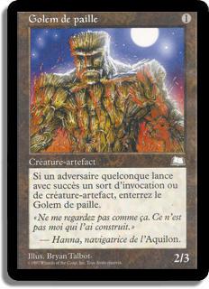 Golem de paille - Aquilon