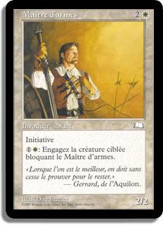 Maître d'armes - Aquilon