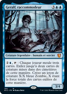 Geralf, raccommodeur - Commander Innistrad : Chasse de Minuit