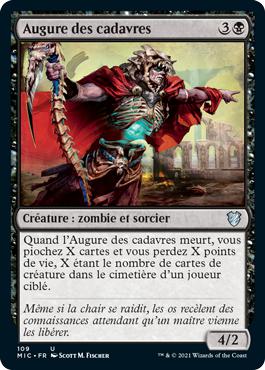 Augure des cadavres - Commander Innistrad : Chasse de Minuit