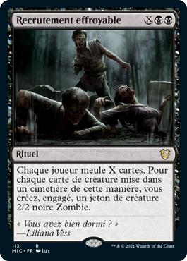 Recrutement effroyable - Commander Innistrad : Chasse de Minuit