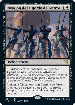 Invasion de la Horde de l'effroi - Commander Innistrad : Chasse de Minuit