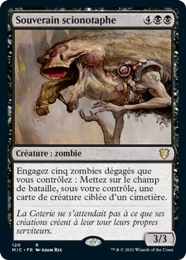 Souverain scionotaphe - Commander Innistrad : Chasse de Minuit