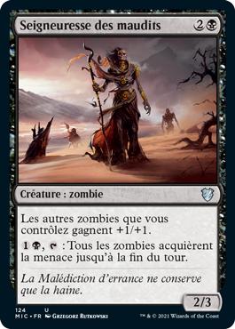 Seigneuresse des maudits - Commander Innistrad : Chasse de Minuit