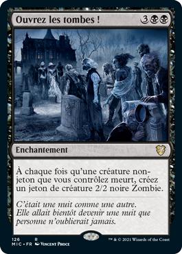 Ouvrez les tombes ! - Commander Innistrad : Chasse de Minuit