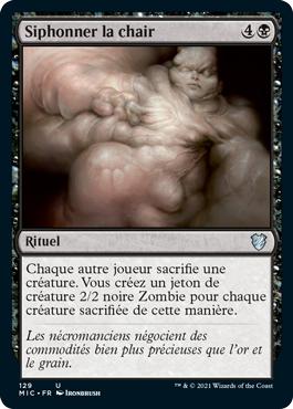 Siphonner la chair - Commander Innistrad : Chasse de Minuit