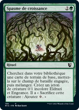 Spasme de croissance - Commander Innistrad : Chasse de Minuit