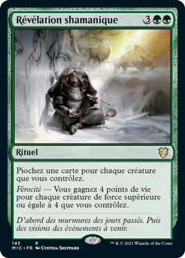 Révélation shamanique - Commander Innistrad : Chasse de Minuit