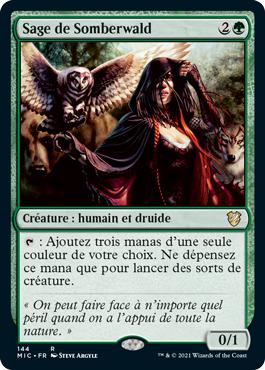 Sage de Somberwald - Commander Innistrad : Chasse de Minuit