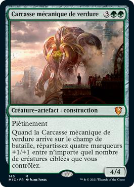 Carcasse mécanique de verdure - Commander Innistrad : Chasse de Minuit