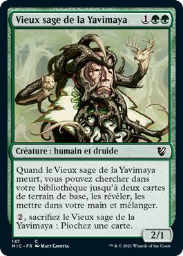 Vieux sage de la Yavimaya - Commander Innistrad : Chasse de Minuit