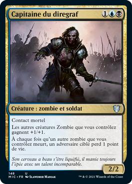 Capitaine du diregraf - Commander Innistrad : Chasse de Minuit