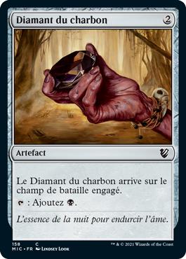 Diamant du charbon - Commander Innistrad : Chasse de Minuit