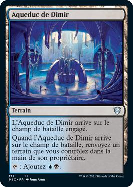 Aqueduc de Dimir - Commander Innistrad : Chasse de Minuit