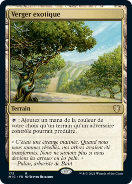 Verger exotique - Commander Innistrad : Chasse de Minuit