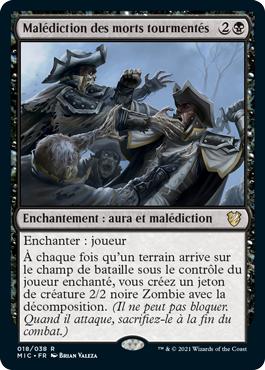 Malédiction des morts tourmentés - Commander Innistrad : Chasse de Minuit