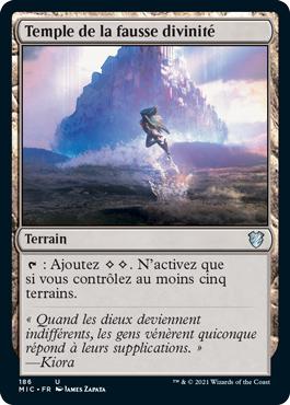 Temple de la fausse divinité - Commander Innistrad : Chasse de Minuit