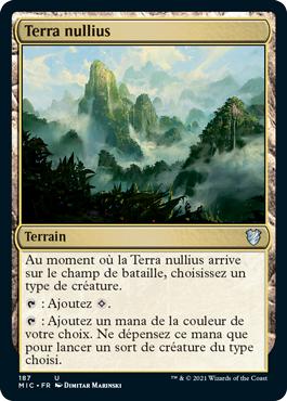 Terra nullius - Commander Innistrad : Chasse de Minuit