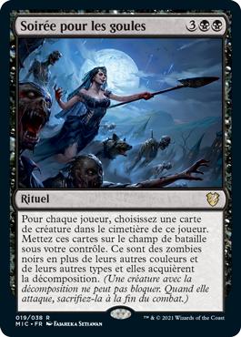 Soirée pour les goules - Commander Innistrad : Chasse de Minuit