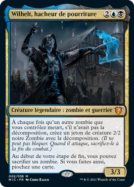 Wilhelt, hacheur de pourriture - Commander Innistrad : Chasse de Minuit