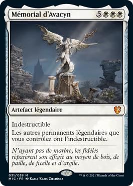 Mémorial d'Avacyn - Commander Innistrad : Chasse de Minuit