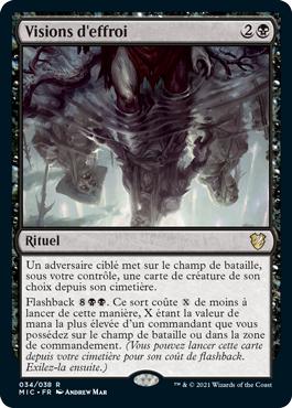 Visions d'effroi - Commander Innistrad : Chasse de Minuit