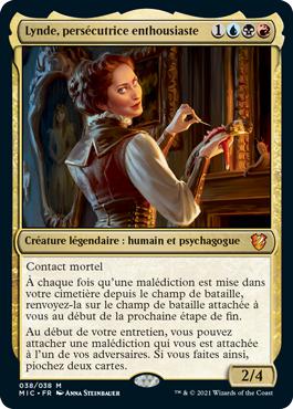 Lynde, persécutrice enthousiaste - Commander Innistrad : Chasse de Minuit