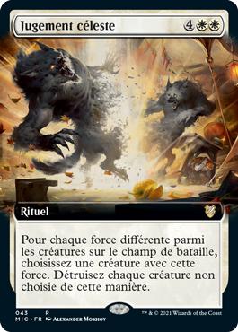 Jugement céleste - Commander Innistrad : Chasse de Minuit