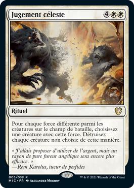 Jugement céleste - Commander Innistrad : Chasse de Minuit