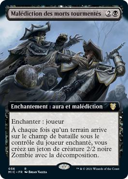 Malédiction des morts tourmentés - Commander Innistrad : Chasse de Minuit