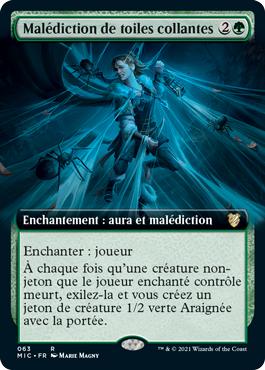 Malédiction de toiles collantes - Commander Innistrad : Chasse de Minuit