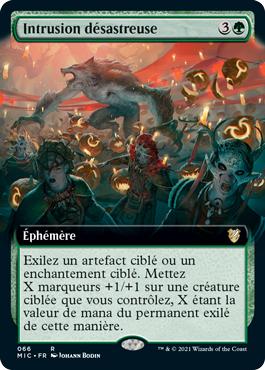 Intrusion désastreuse - Commander Innistrad : Chasse de Minuit