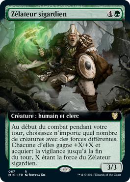 Zélateur sigardien - Commander Innistrad : Chasse de Minuit