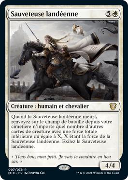 Sauveteuse landéenne - Commander Innistrad : Chasse de Minuit