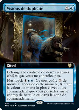 Visions de duplicité - Commander Innistrad : Chasse de Minuit