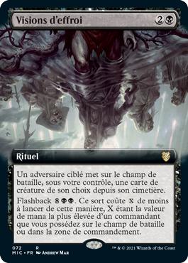 Visions d'effroi - Commander Innistrad : Chasse de Minuit