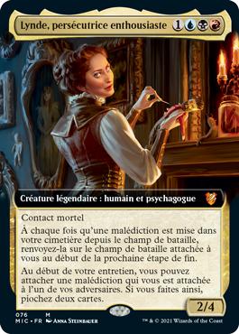 Lynde, persécutrice enthousiaste - Commander Innistrad : Chasse de Minuit