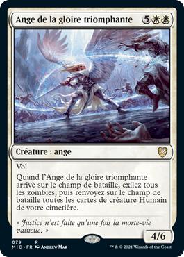 Ange de la gloire triomphante - Commander Innistrad : Chasse de Minuit