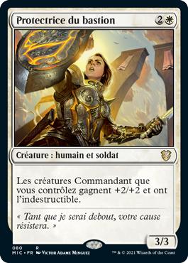 Protectrice du bastion - Commander Innistrad : Chasse de Minuit