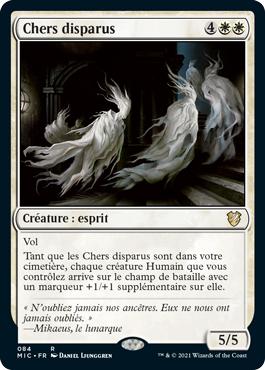 Chers disparus - Commander Innistrad : Chasse de Minuit