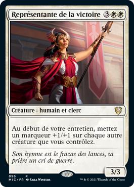 Représentante de la victoire - Commander Innistrad : Chasse de Minuit