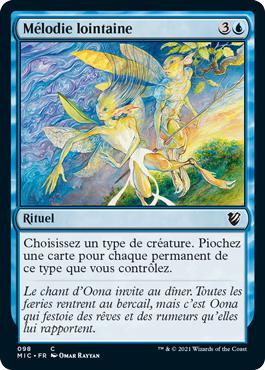 Mélodie lointaine - Commander Innistrad : Chasse de Minuit