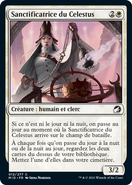 Sanctificatrice du Celestus - Innistrad : Chasse de Minuit