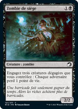 Zombie de siège - Innistrad : Chasse de Minuit