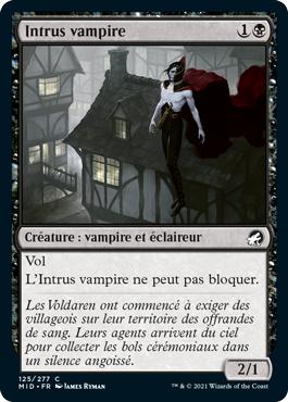 Intrus vampire - Innistrad : Chasse de Minuit