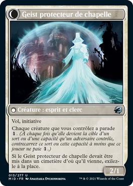 Geist protecteur de chapelle - Innistrad : Chasse de Minuit