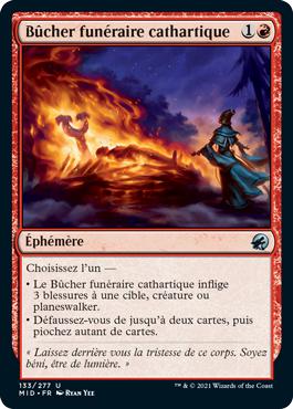 Bûcher funéraire cathartique - Innistrad : Chasse de Minuit
