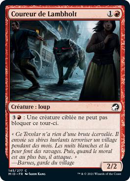 Coureur de Lambholt - Innistrad : Chasse de Minuit