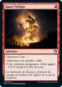 Raser l'effigie - Innistrad : Chasse de Minuit